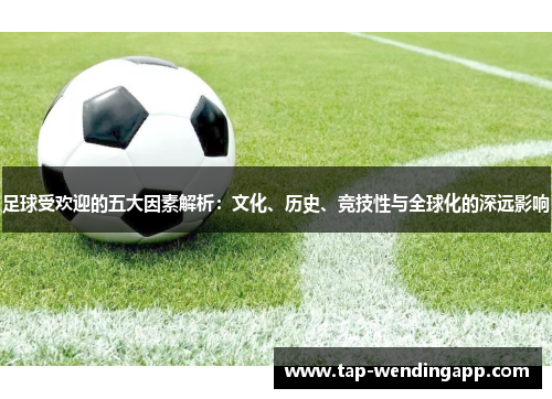 足球受欢迎的五大因素解析：文化、历史、竞技性与全球化的深远影响