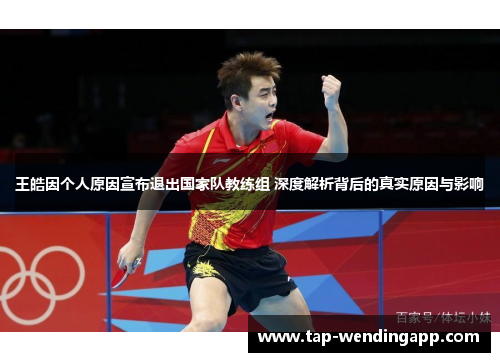 王皓因个人原因宣布退出国家队教练组 深度解析背后的真实原因与影响 王皓因个人原因宣布退出国家队教练组 深度解析背后的真实原因与影响