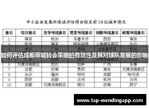 如何评估成都蓉城转会策略的有效性及其对球队发展的影响
