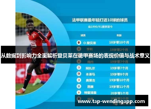 从数据到影响力全面解析登贝莱在德甲赛场的表现价值与战术意义